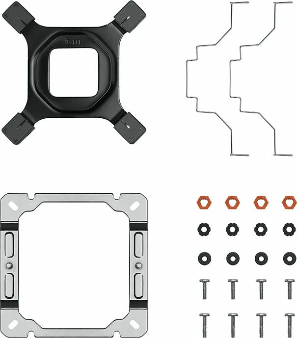 Ftohës CPU Deepcool AK400 (R-AK400-BKNNMN-G-1) 120mm, 4 heatpipe, 220W TDP, zi/argjend