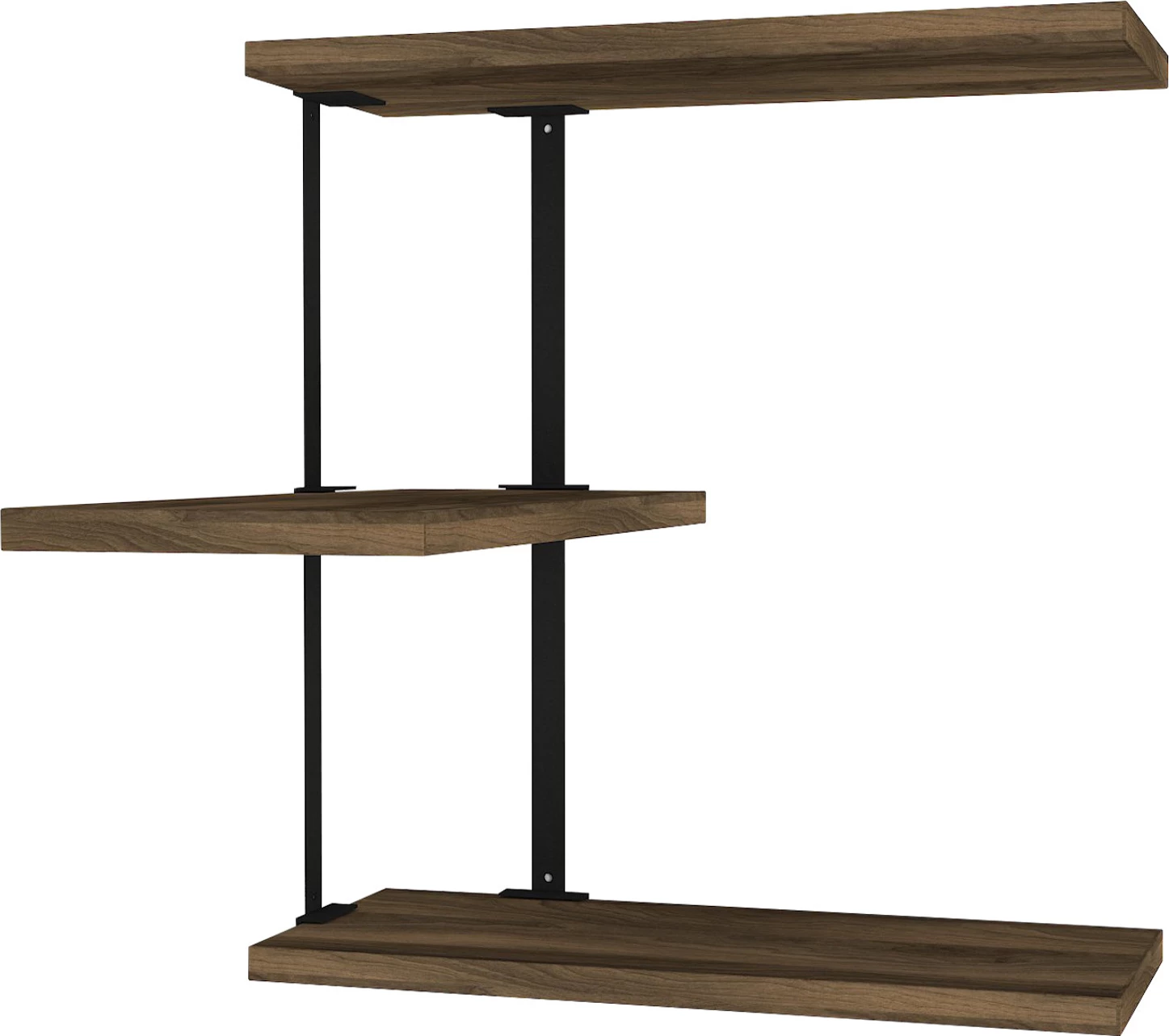 Raft muri Hanah Home, Frisbi, ngjyrë arre dhe e zezë