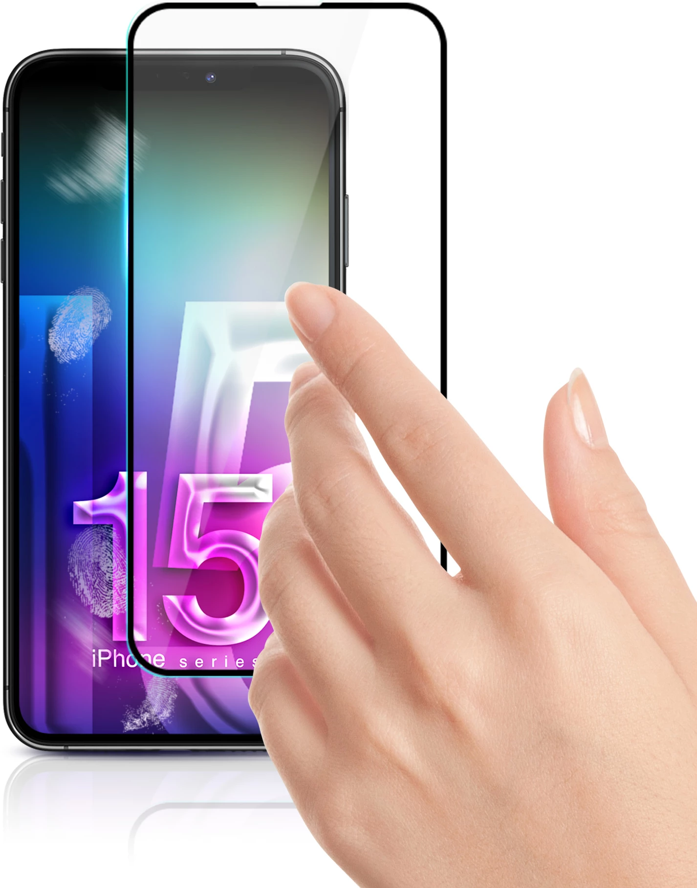 Xham mbrojtës 3mk HardGlass Max Lite për iPhone 15