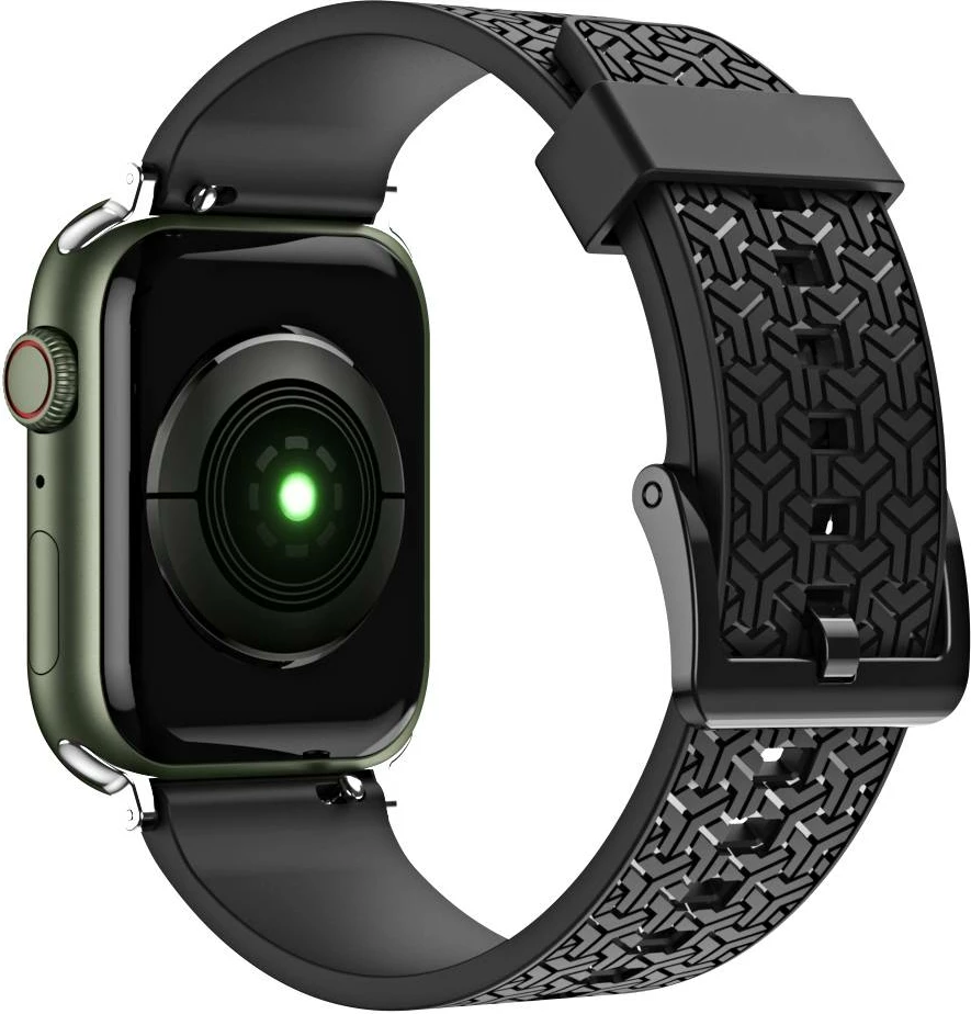 Rrip për Apple Watch Hurtel Strap Y, TPU, i zi