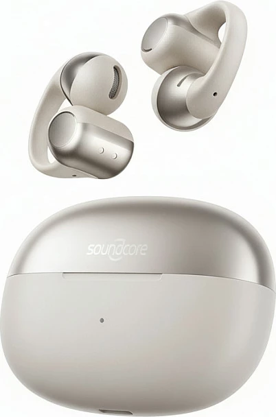 Kufje Shokz OpenDots ONE, wireless, Bluetooth 5.4, IP54, 40 orë me kuti, Gri
