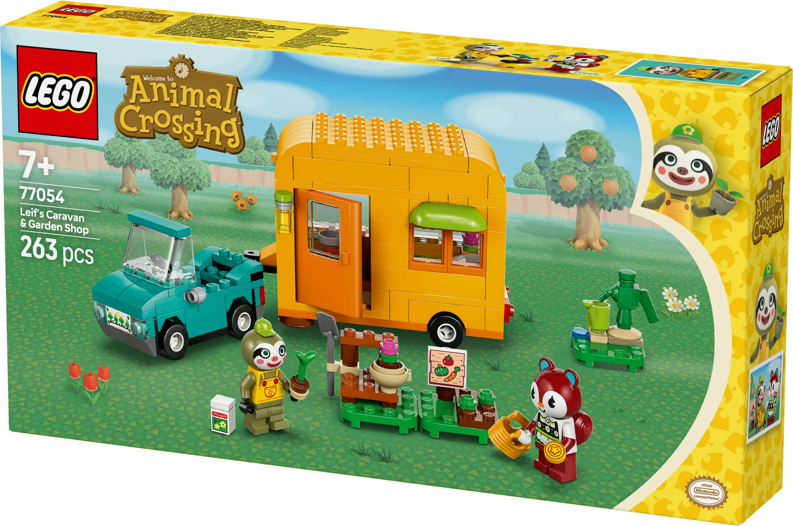 Set ndërtimi LEGO Animal Crossing 77054, 263 pjesë, shumëngjyrësh