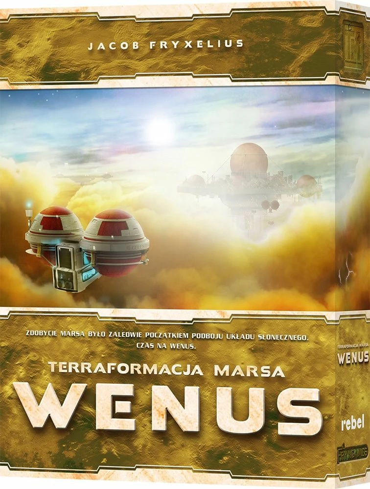 Zgjerim lojë tavoline Rebel Terraforming Mars: Venus, 1-5 lojtarë, 120 min, 12+, version polonisht