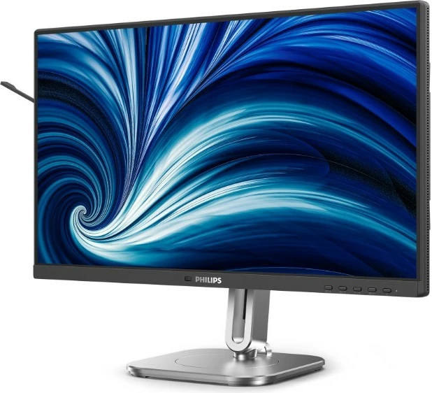 Monitor Philips 24B2N4200/00, 23.8 inç, IPS, 120Hz, Full HD, Grafit/Argjend
