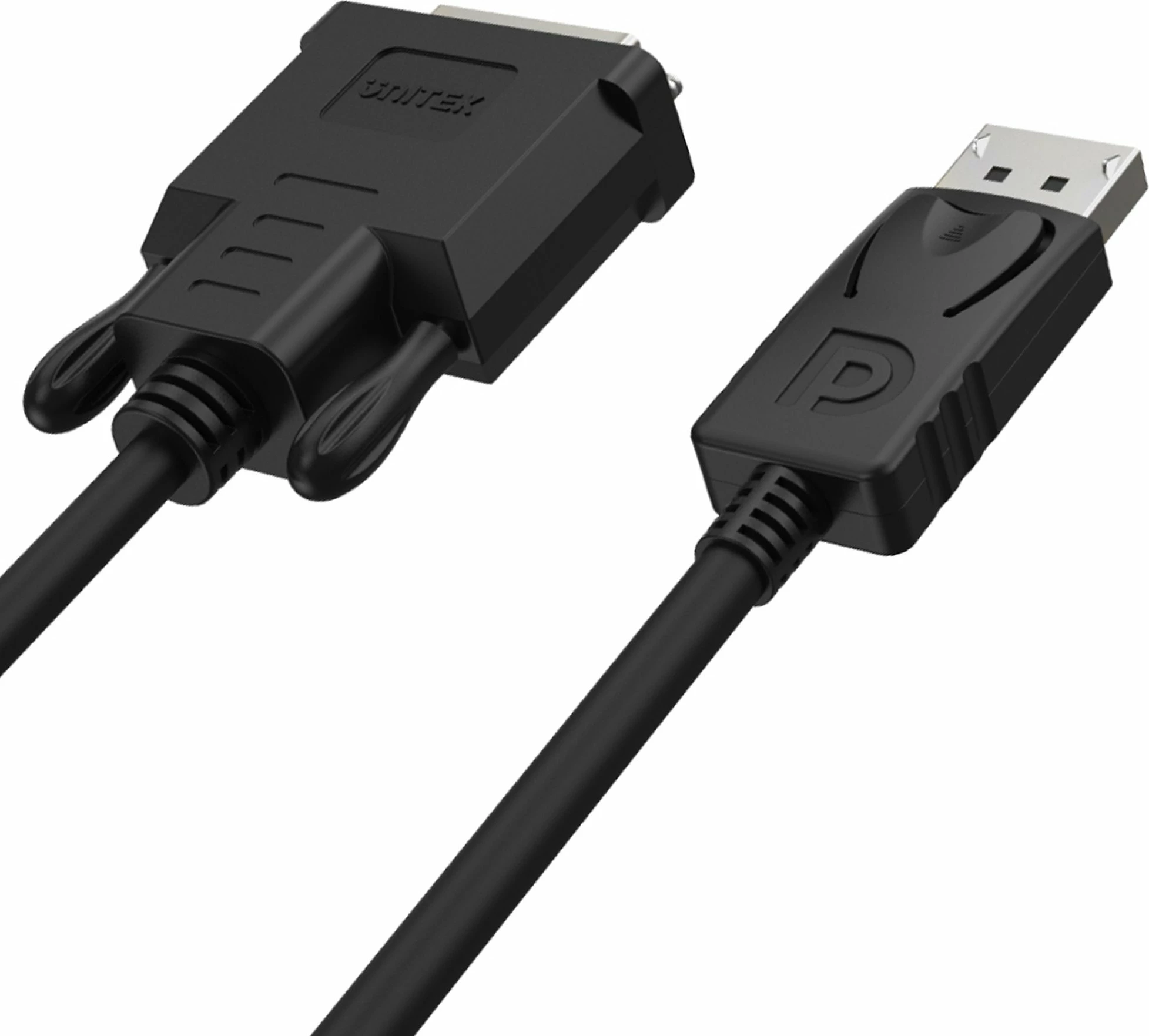 Kablë konvertuese DisplayPort në DVI-D Unitek Y-5118BA 1.8 m, e zezë