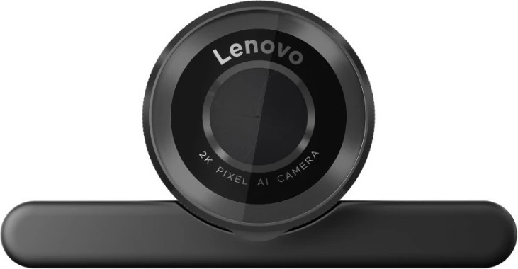 Webcam Lenovo QHD 4XC1Q25245, mikrofon i integrum, e zezë