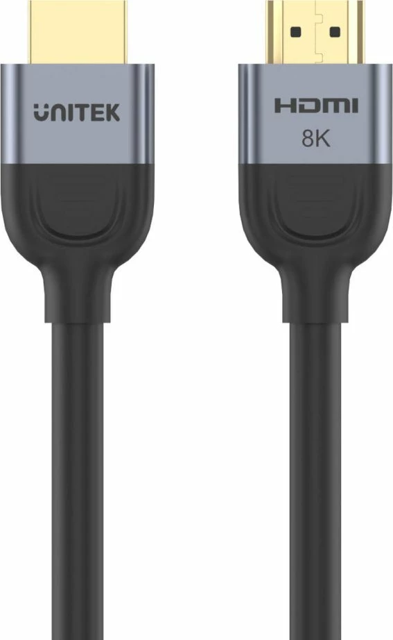 Kabllo HDMI Unitek C11086GY01-5M, HDMI 2.1, 5m, 8K@60Hz/4K@120Hz, e zezë