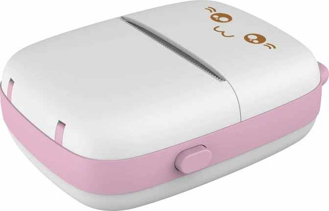Printer termik mini Hurtel HURC9, Bluetooth, 1000mAh, Rozë