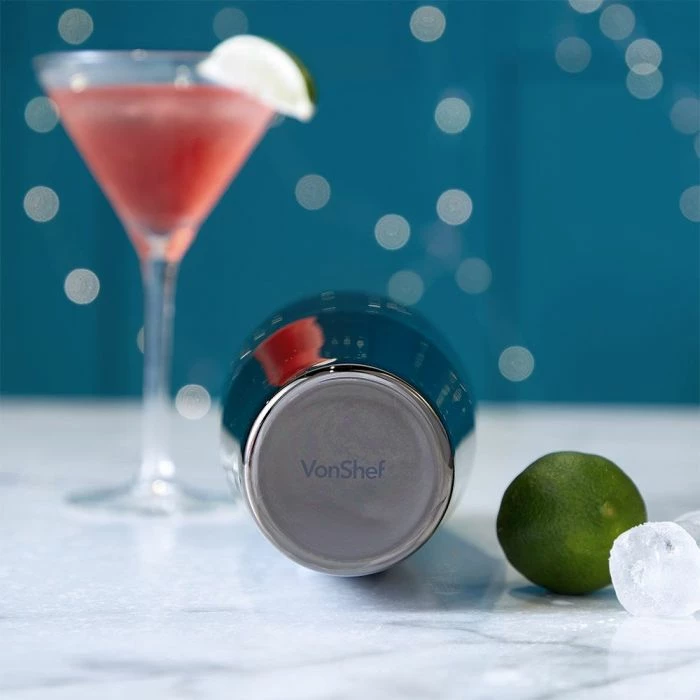 Set koktejli Boston VonShef Graphite 1000250 800 ml inox, grafit, set 5 pjesë