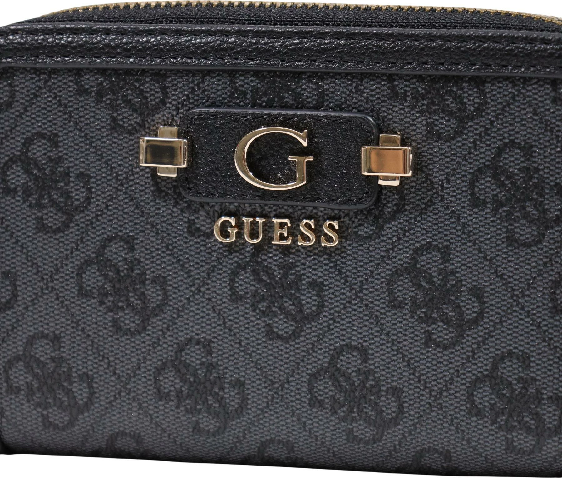 Portofol për femra Guess Coleen Logo SML Zip SWSG97 49164, antracit