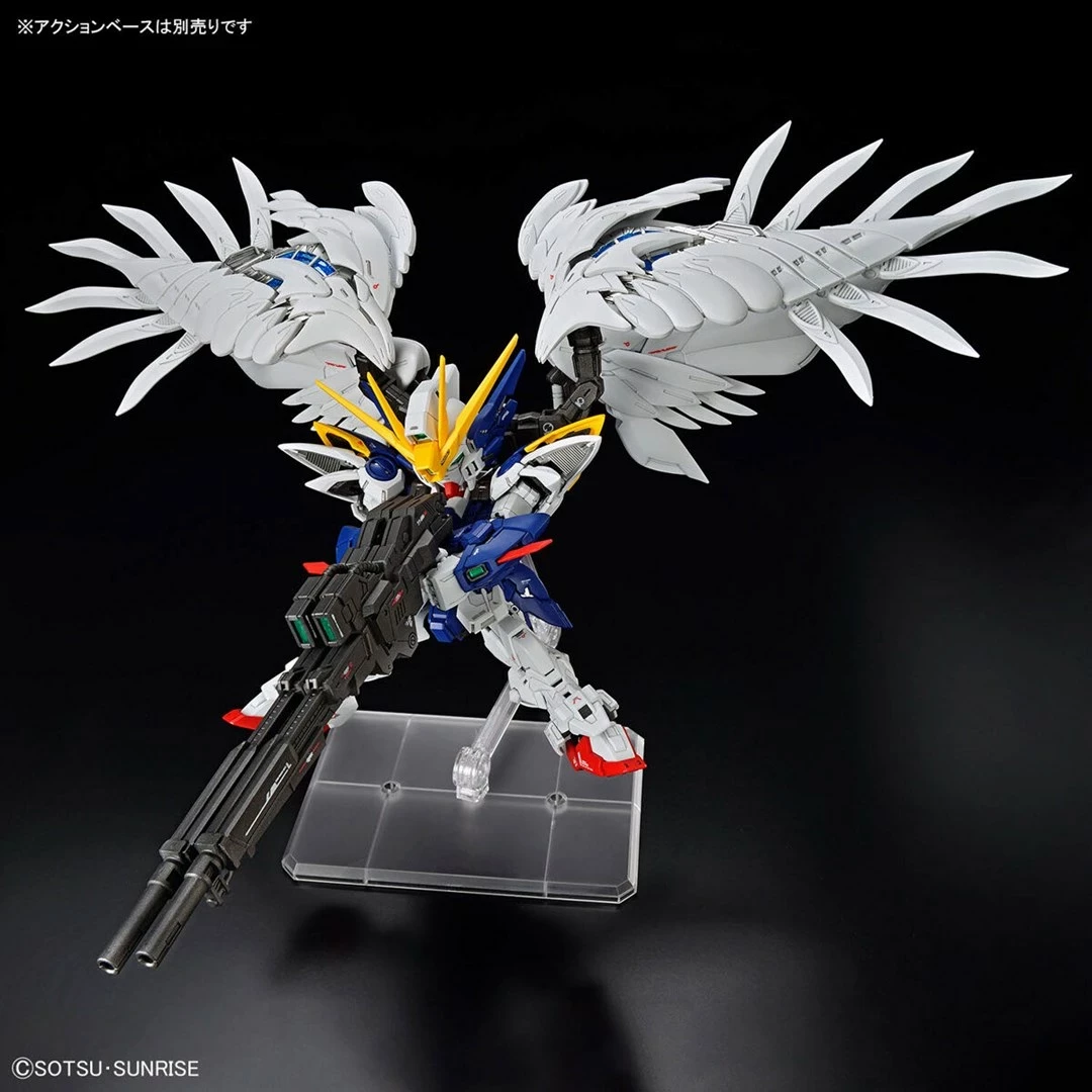 Model ndërtimi Bandai MGSD Wing Gundam Zero EW, koleksion, shumëngjyrësh