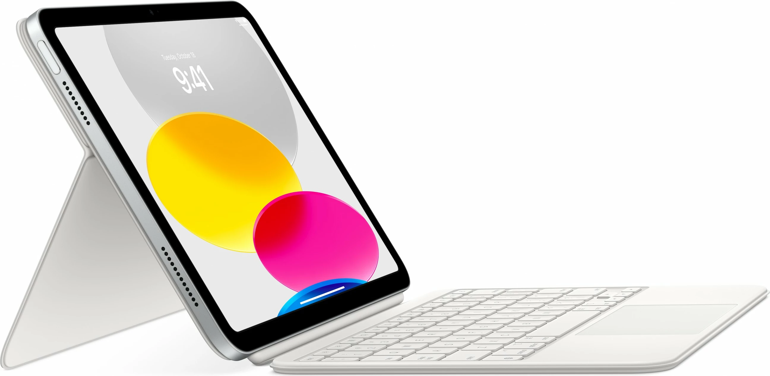 Tastierë Apple Magic Keyboard Folio për iPad 10th gen, Aluminium