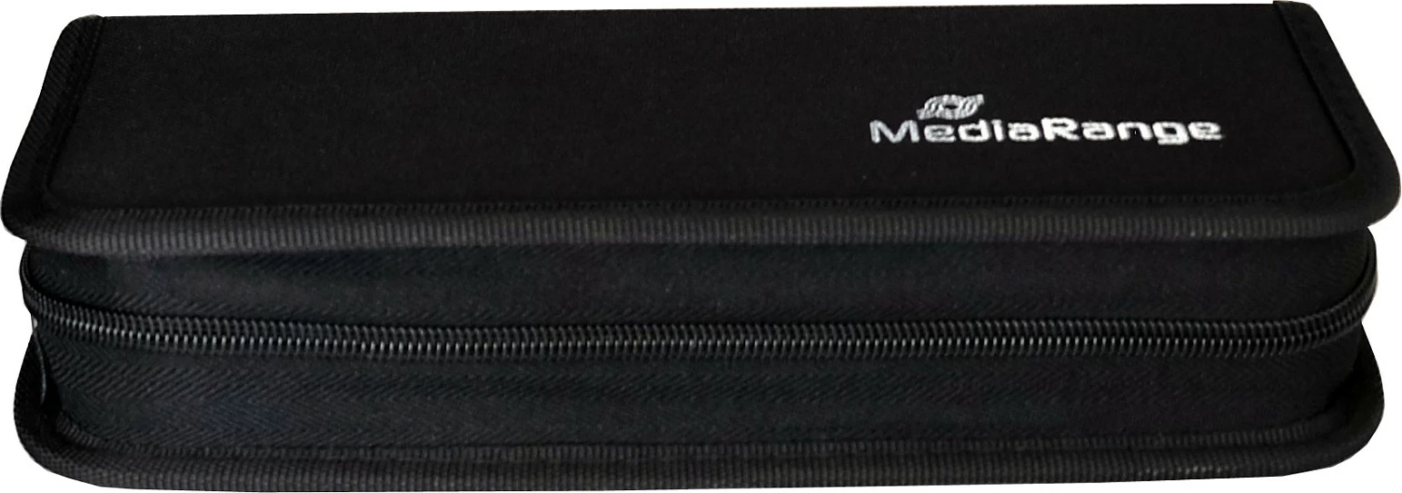 Kuti për karta SD MediaRange BOX99, për 5 SD/SDHC/SDXC, nylon, e zezë