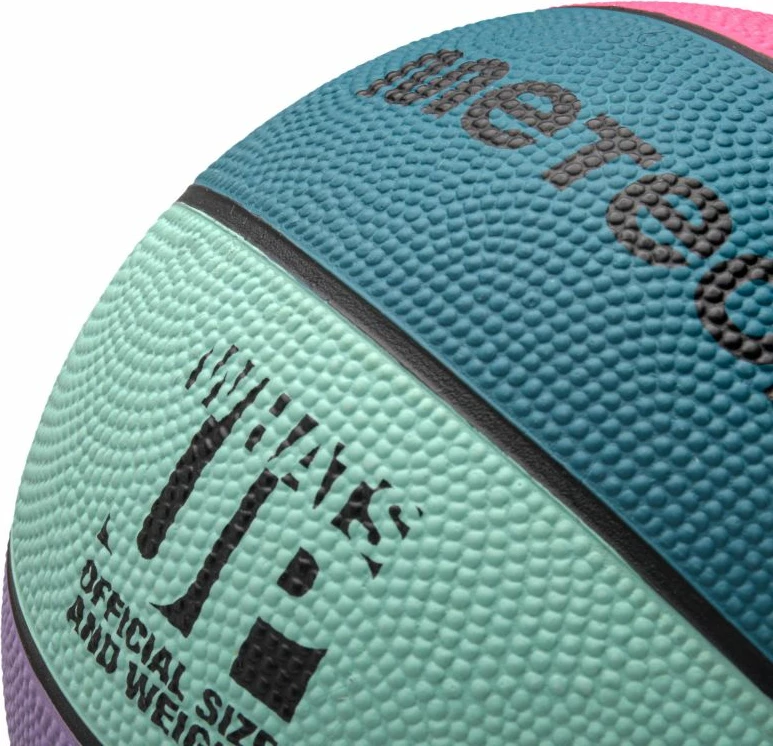 Top për basketboll për fëmijë Meteor, me ngjyra [Madhësia: Standarde]