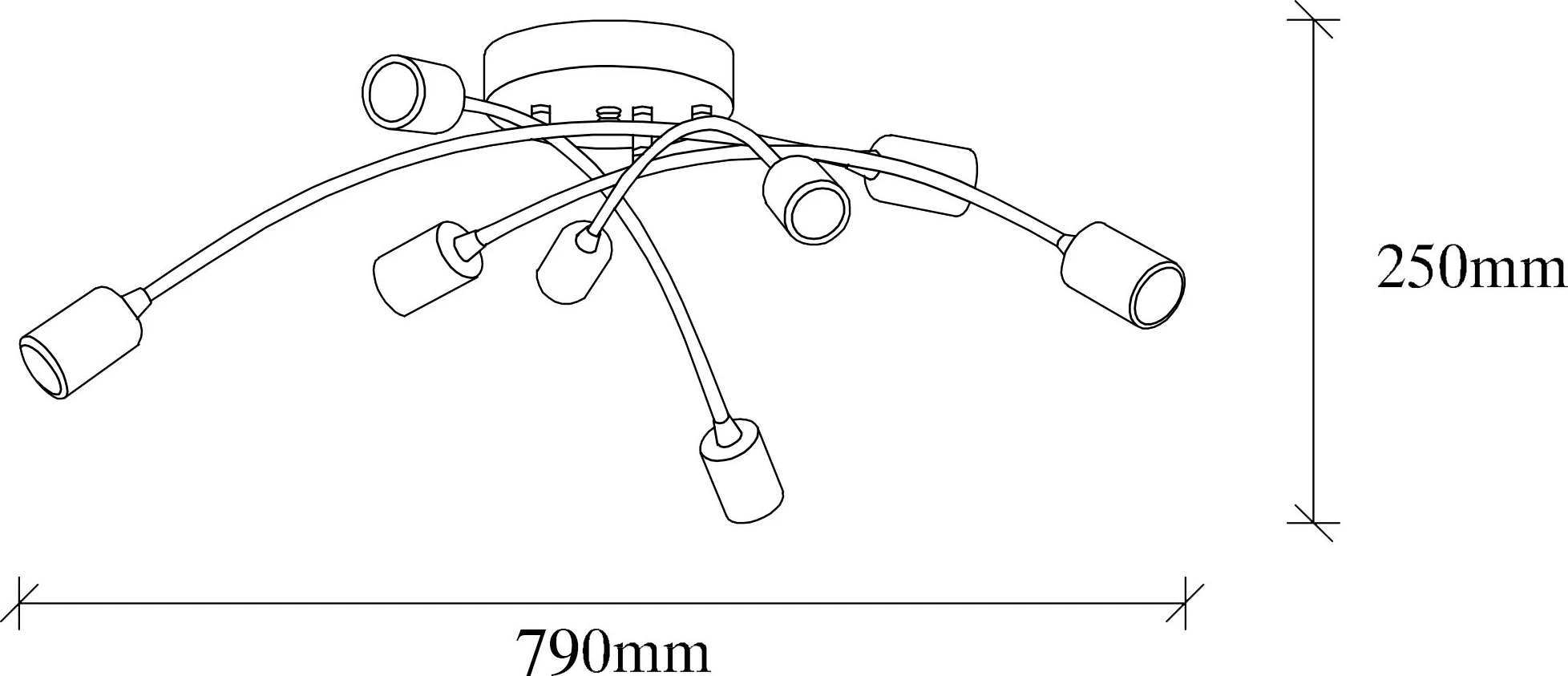 Llambadar Opviq, Banana - 1152, ngjyrë vintage