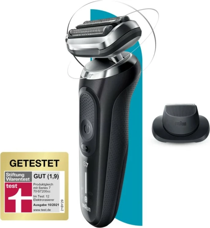 Makinë rroje Braun Series 7 71-N1200s, folie, LED, Li-Ion, stainless steel
