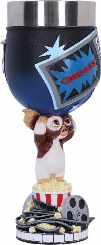 Mug NEMESIS NOW Gremlins Gizmo 200 ml 19.5 cm me insert inox, shumëngjyrësh, me kuti dhurate
