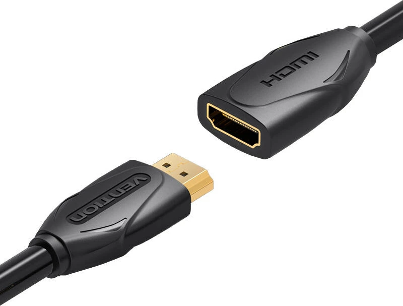 Kabllo HDMI zgjatuese Vention VAA-B06-B200, 2m, e zezë