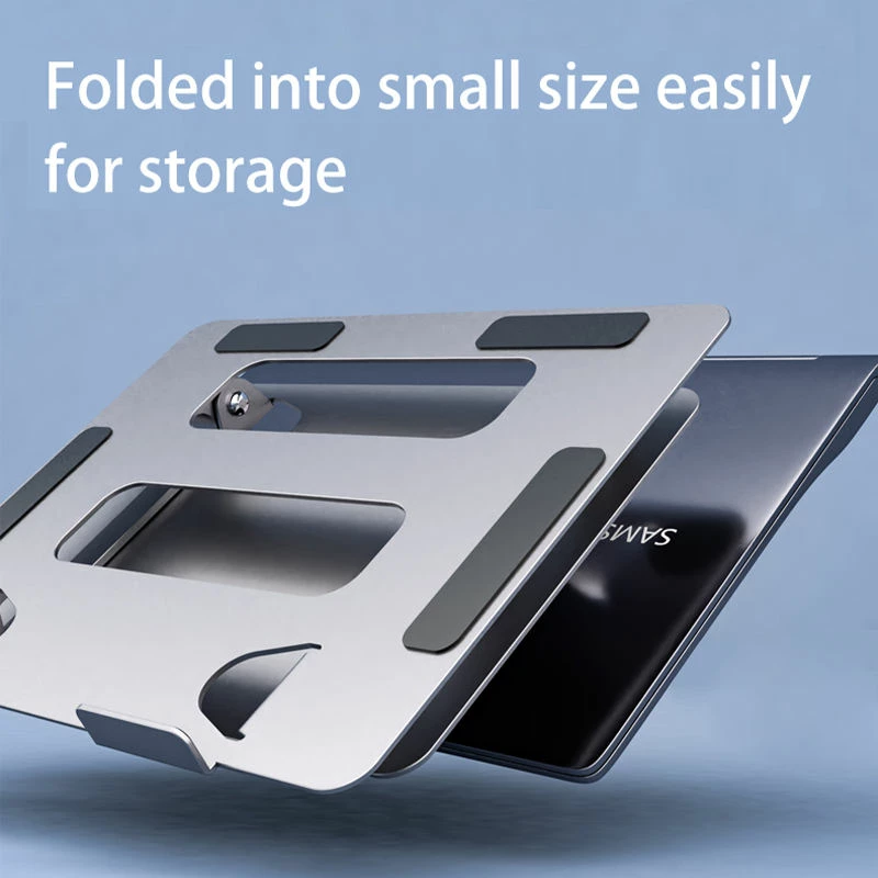 Stand për laptop Tech Time Adjustable Height, Foldable Laptop Stand