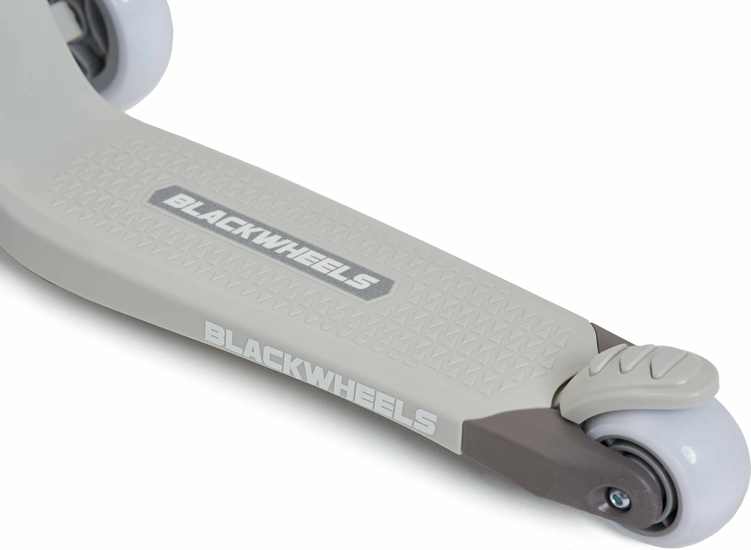 Skuter me 3 rrota Blackwheels Blink, rrota LED 110/70 mm, i palosshëm, timon i rregullueshëm 61-75 cm, bezhë