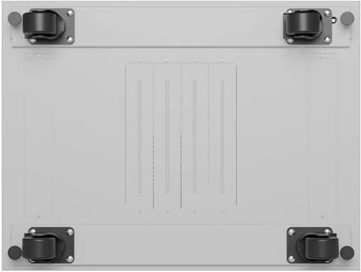 Kabinet rack LANBERG 19" 32U 600x800, derë e xhamtë, stojë, gri
