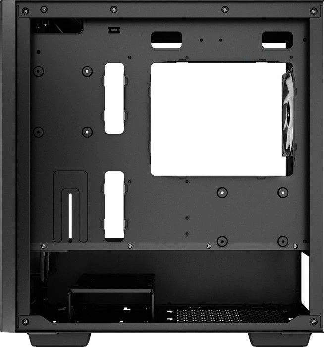 Kasë Deepcool MATREXX 40 3FS ARGB (DP-MATX-MATREXX40-3F) Micro-ATX Mini Tower, 3 ventilatorë 120 mm, xham i temperuar, e zezë