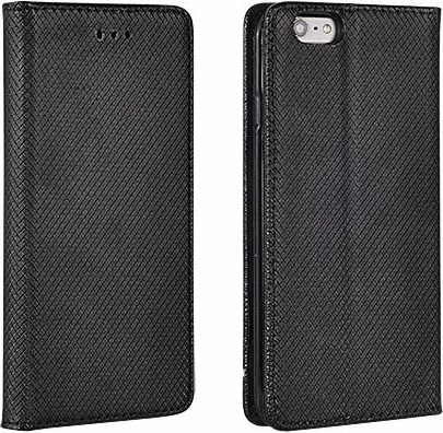 Mbështjellës flip magnetik HAVANA 8681 për Huawei P30 Lite, me xhep karte, i zi