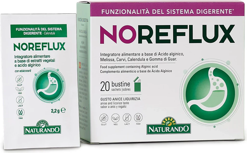 NoReflux – Qese për refluks dhe urth 20qese