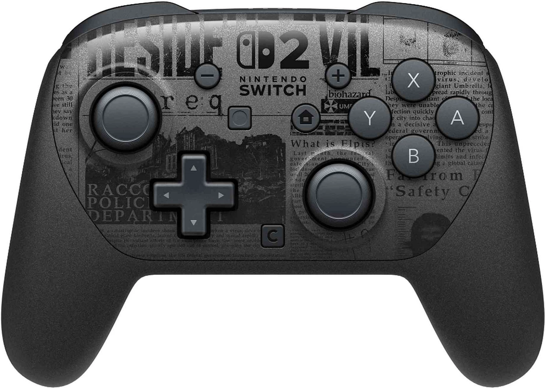 Kontrollor Pro Nintendo Switch 2 Nintendo Resident Evil Requiem Edition, Bluetooth/USB-C, i zi