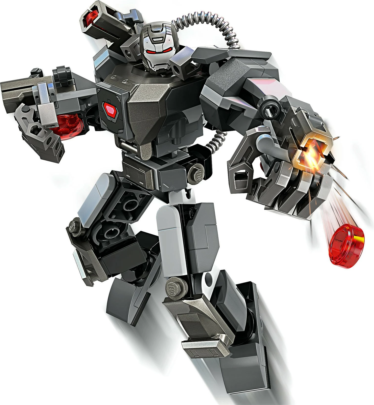 Set ndërtimi LEGO Marvel 76277 War Machine Mech Armour, 154 pjesë, multikolor