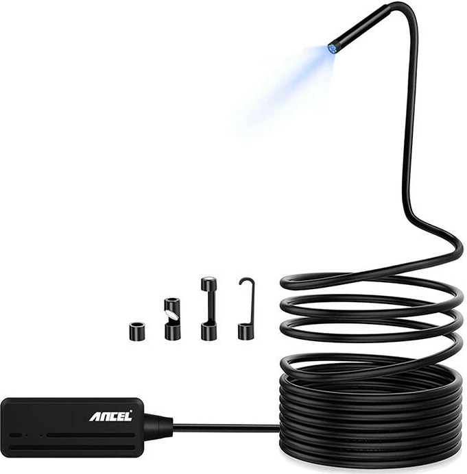 Kamerë inspektimi Wi‑Fi Ancel W655, 5.5 mm, 1080p, kabllo 5 m, IP67, me aksesorë