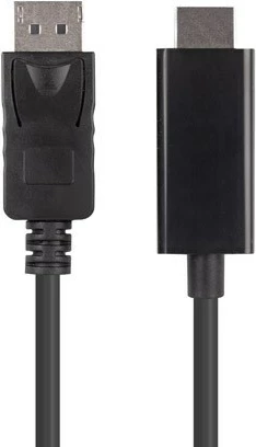 Kabllo konvertuese Lanberg HDMI-DisplayPort, e zezë