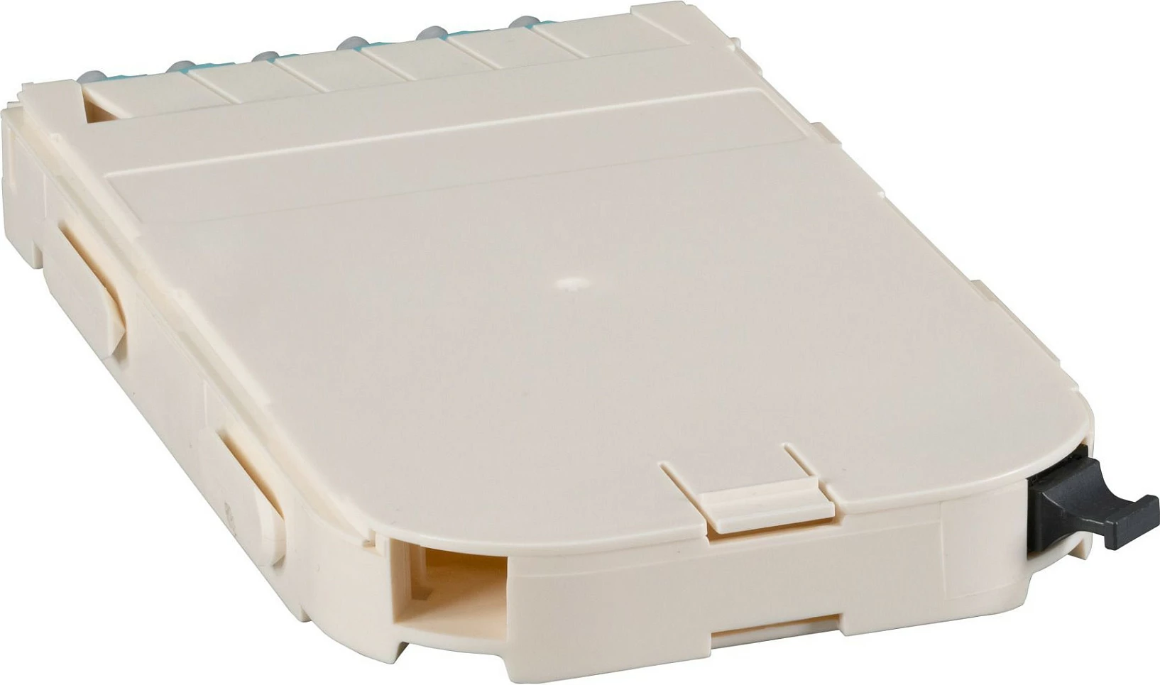 Modul FTTH EFB Elektronik FTTH-MODUL-LCAPC, 12 porta LC/APC, OS2, 0.5U Rack, gjelbër/bardhë