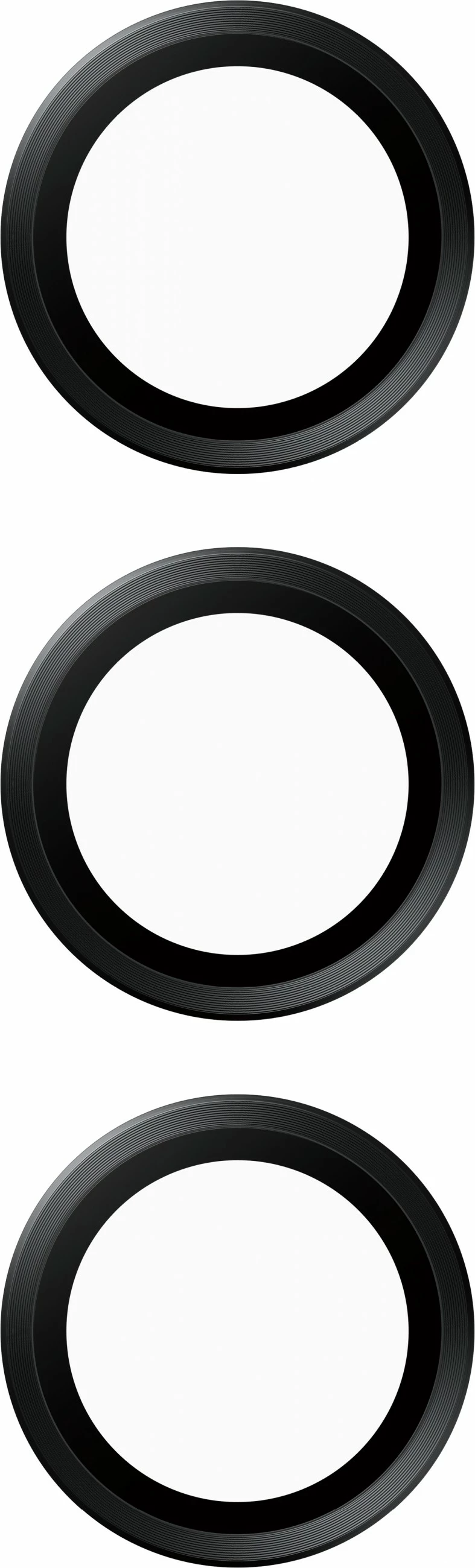 Mbështjellës kamerash PanzerGlass për Samsung A35 5G, xham i temperuar, i zi