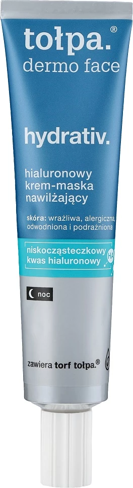 Krem-maskë për fytyrë Tołpa Dermo Face Hydrativ Hyaluronic për femra 40ml