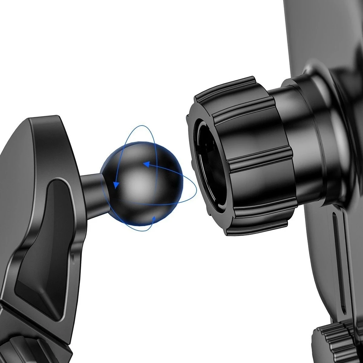 Mbështjellës me ngarkues pa tel Baseus, ngjyrë e zezë