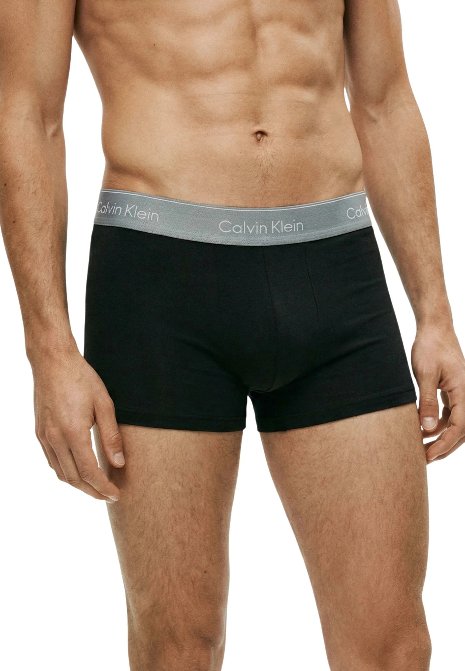 Të brendshme për meshkuj Calvin Klein Underwear LV00NB4390, të zeza - blu [Madhësia: XS]