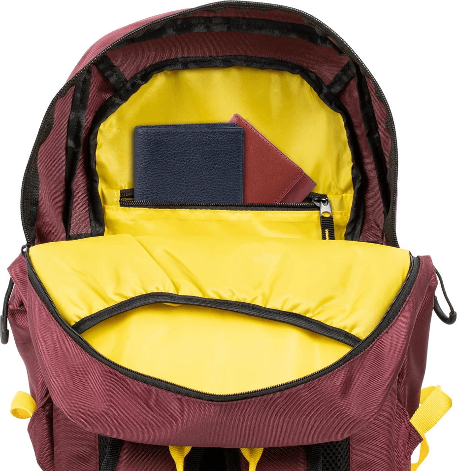 çantë shpine RIVACASE 5421 Erebus, waterproof, 14L, për laptop/tablet deri 10.1\", e kuqe burgundy
