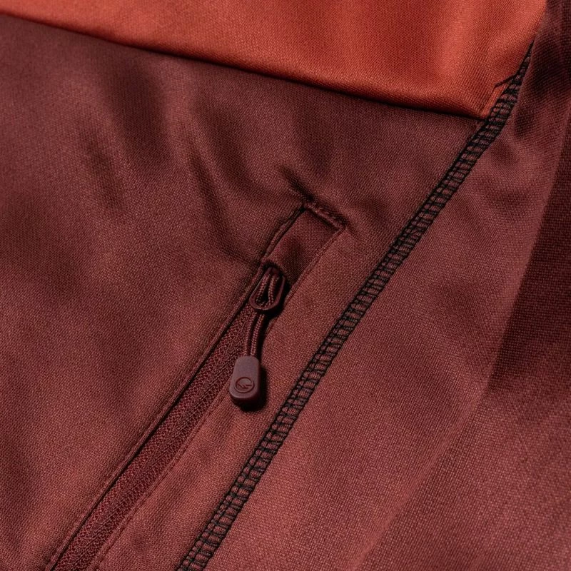 Duks me kapuç Hi-Tec për meshkuj, i zi me të kuqe