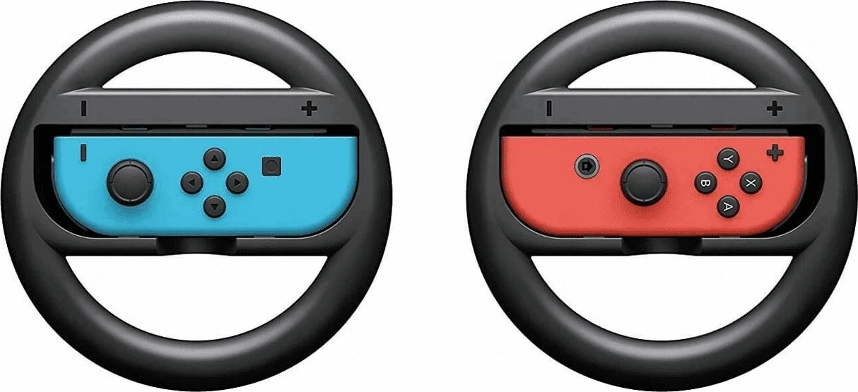 Mbajtëse timoni për Joy-Con Nintendo 2511166, 2 copë, zezë