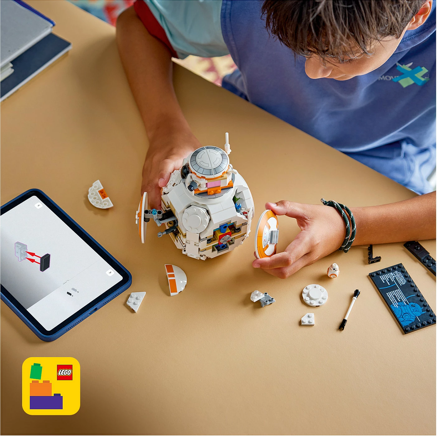 Set ndërtimi LEGO Star Wars BB-8 Astromech Droid 75452, 569 copa, 10+ vjeç, multikolor