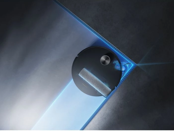 robot fshesë me korrent me larje Dyshemeje Dreame Aqua10 Ultra Track 25000Pa 6400mAh me stacion vetë-zbrazës, e zezë