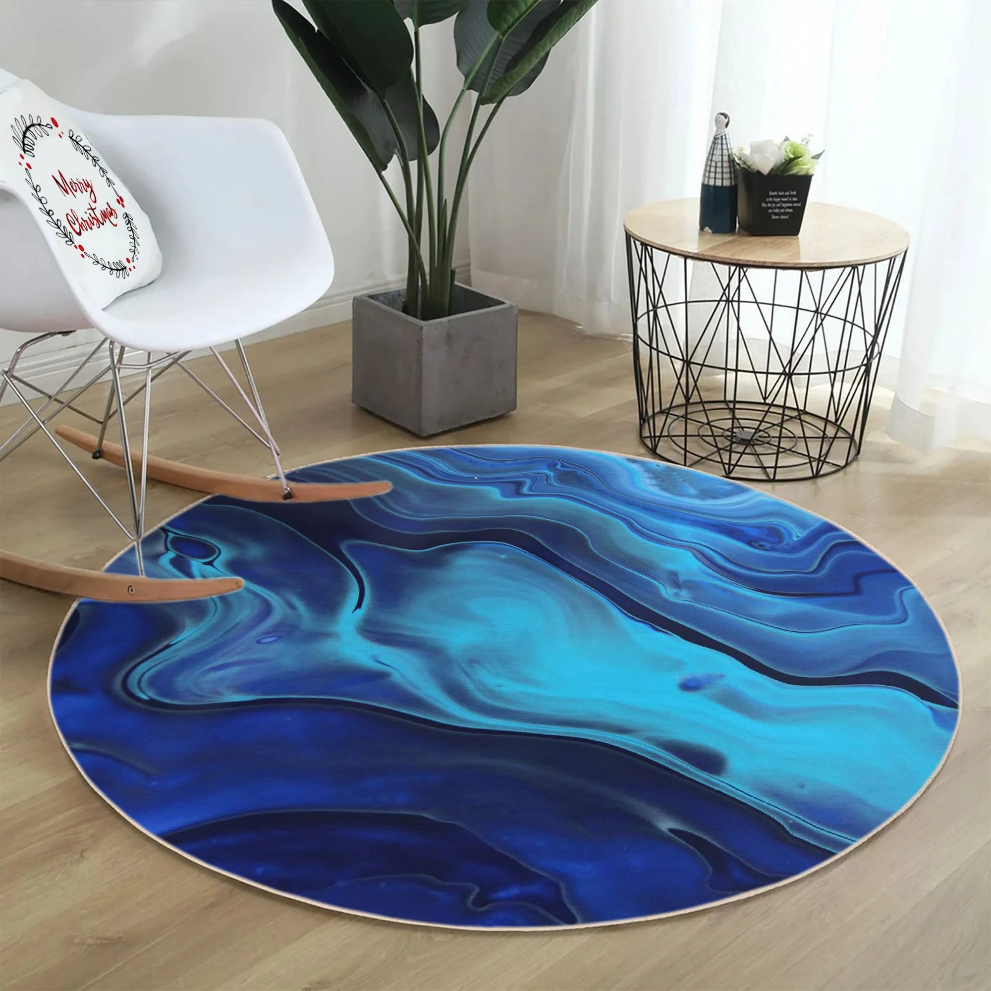 Qilim Conceptum Hypnose, blu, Woopamuk488, 80x80cm