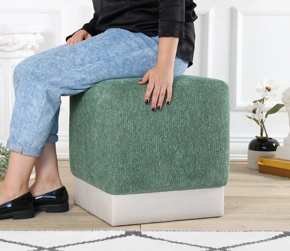 Puf Atelier del Sofa, Borgot, ngjyrë e gjelbër