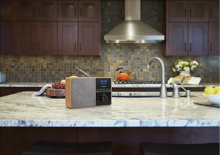 Radio portativ Philips TAR5505/10, DAB+/FM, Bluetooth 5.0, 5W, dru/zi-gri