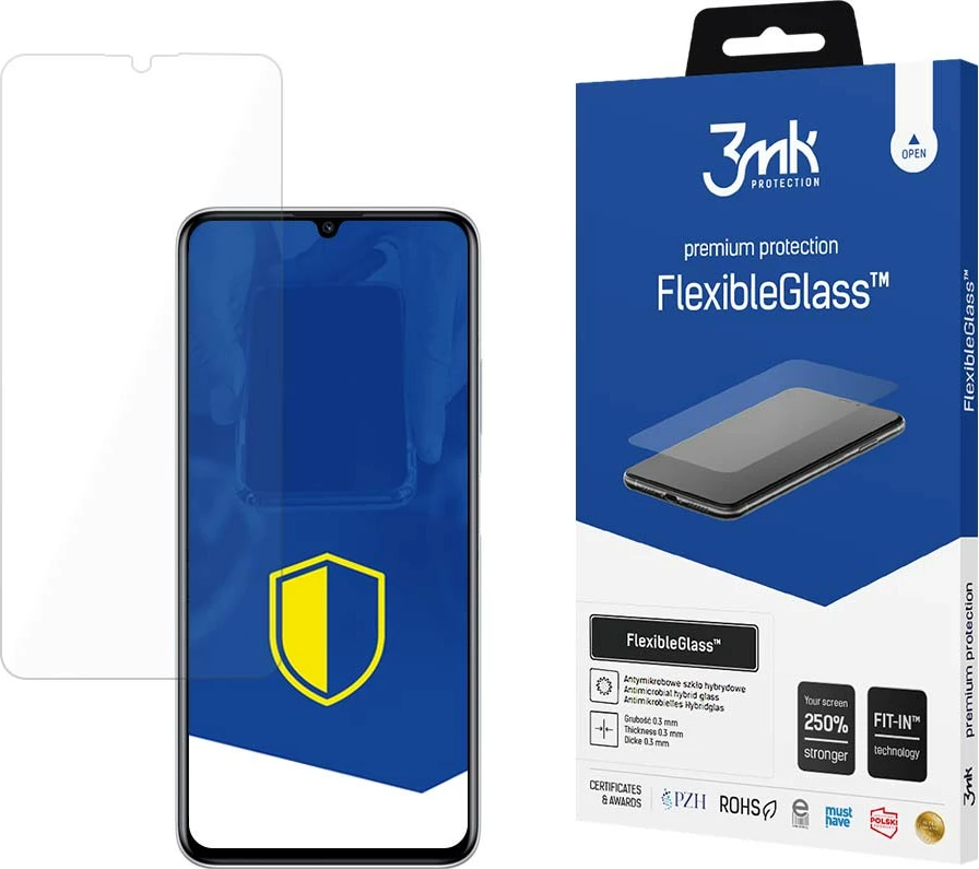 Mbështjellës xhami hibrid 3mk FlexibleGlass për Huawei Nova Y70, Transparent