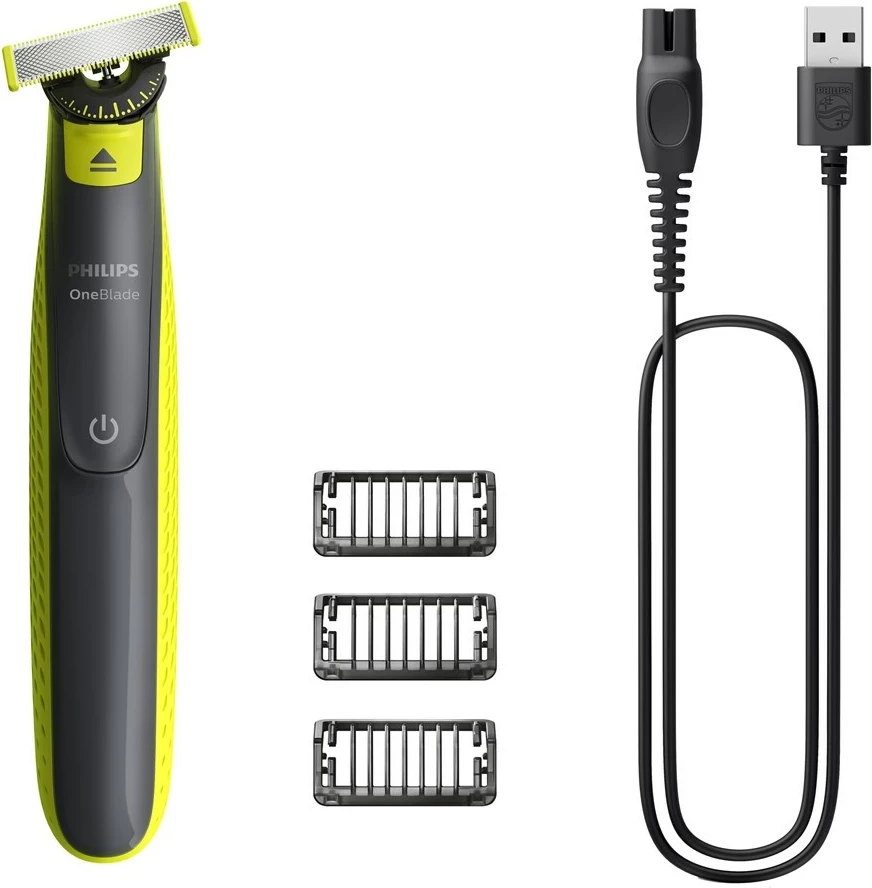 Makinë rroje Philips Norelco OneBlade 360 QP2724/23 për fytyrë, e verdhë