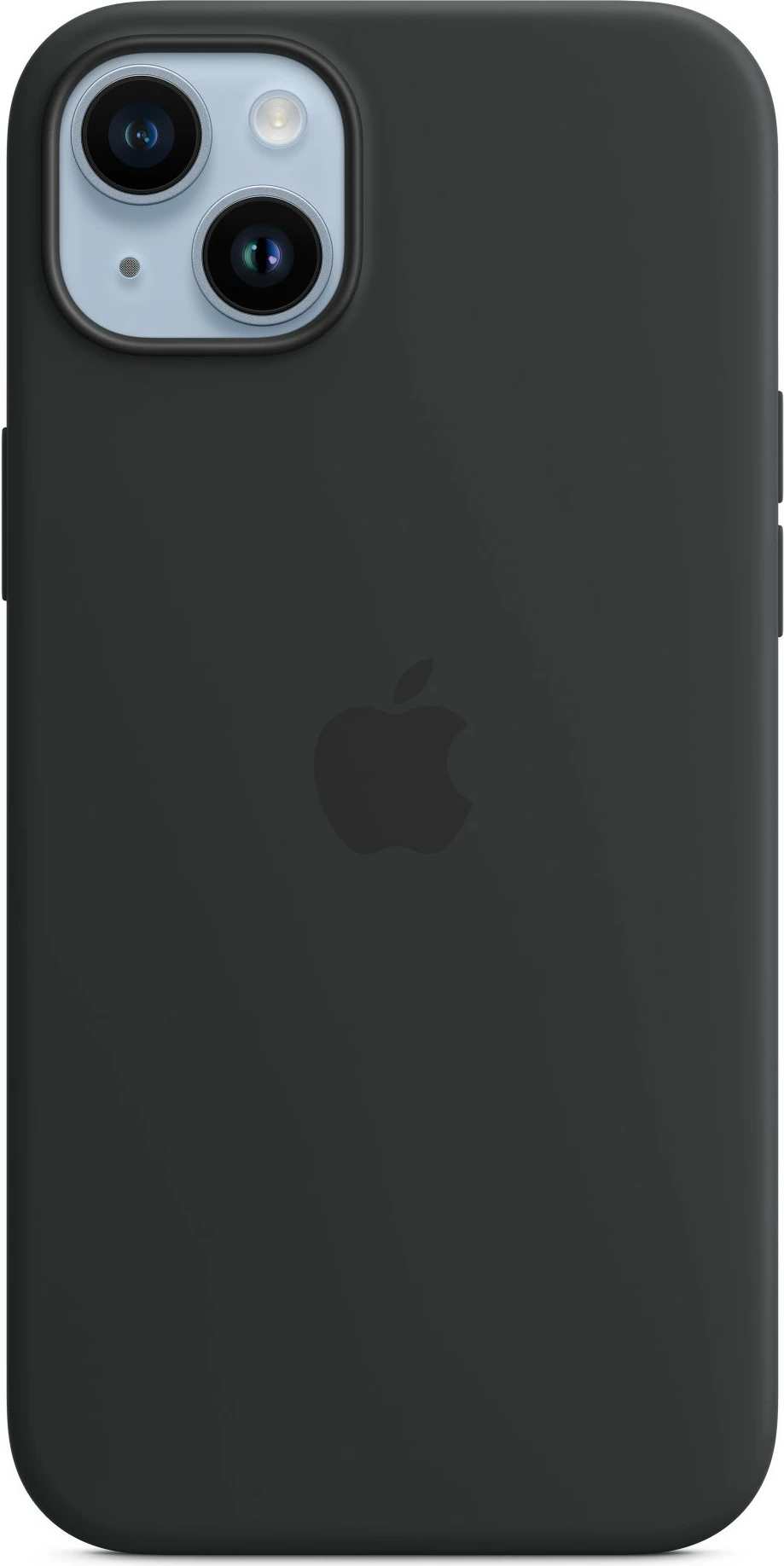 Mbështjellës Apple iPhone 14 Plus Silicone Case MagSafe, 6.7", e zezë