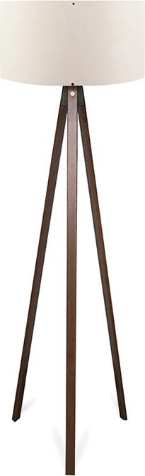 Llambë dyshemeje PWL-1059 Ε27, ngjyrë arre-bezhë, D38x140cm