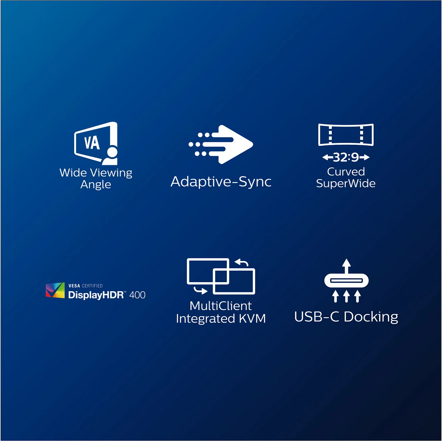 Monitor Philips P Line 499P9H/00, 48.8 inç, SuperWide 32:9, 5120x1440, LCD, i zi